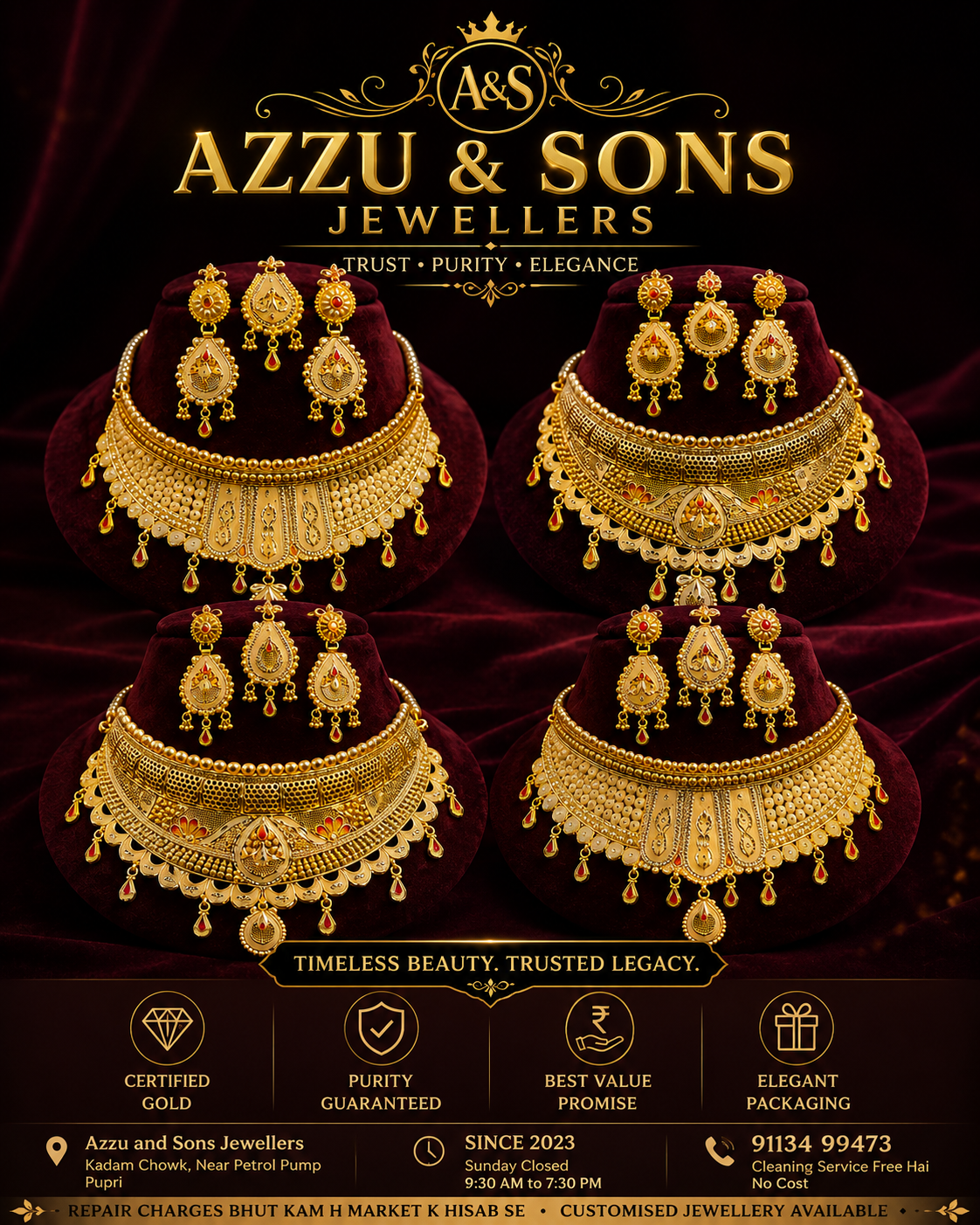 Necklace sets collection