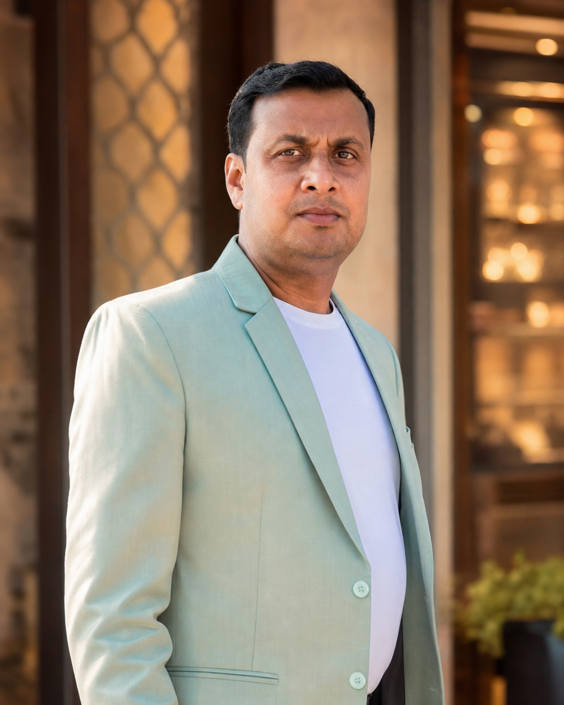 Sk. Azizul Haque, owner of AZZU AND SONS JEWELLERS